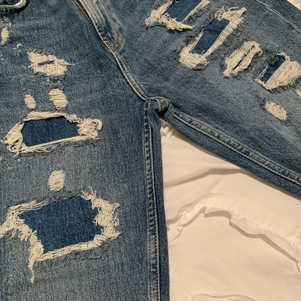 Zara Rip & Repair Denim